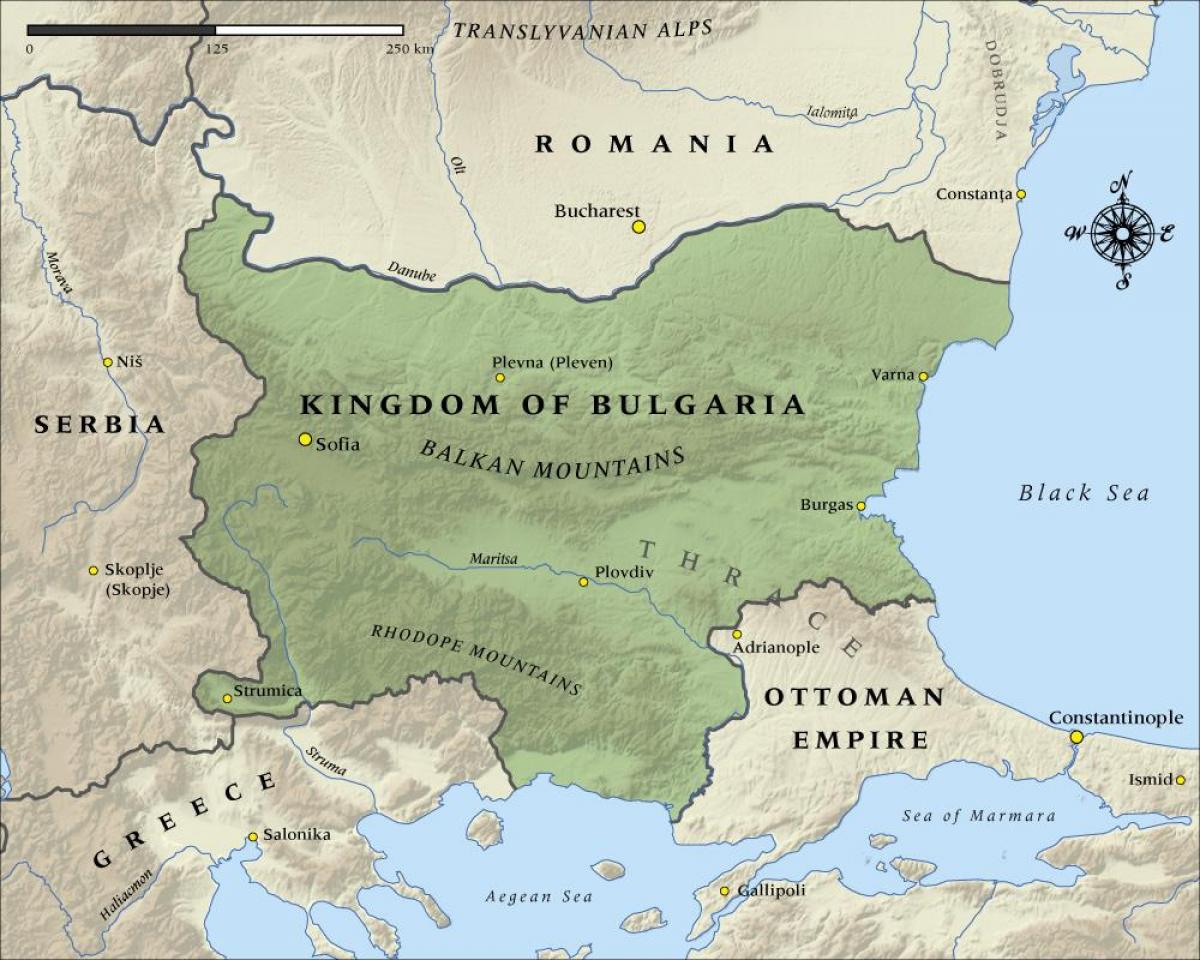 خريطة البلغارية القديمة